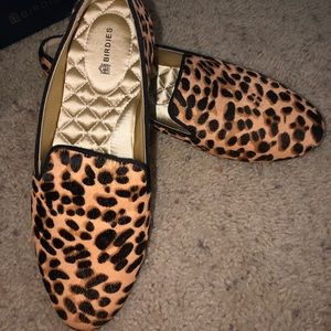 Birdies- The Starling/ Cheetah Calf Hair shoes